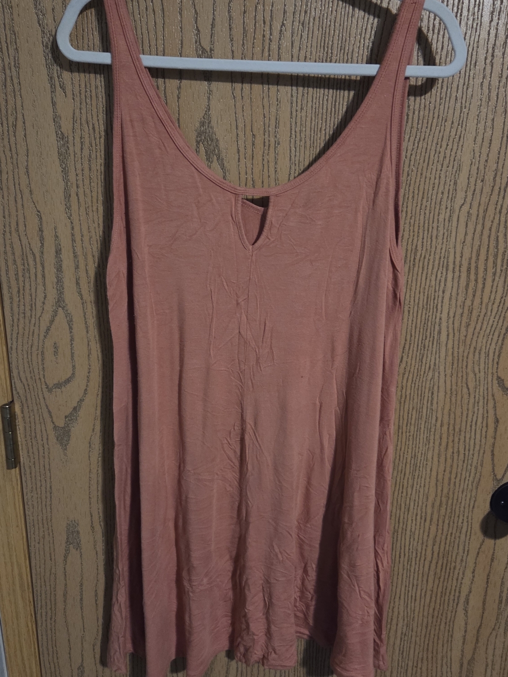 H&M Rose Sleeveless Scoop Neck Tank Dress